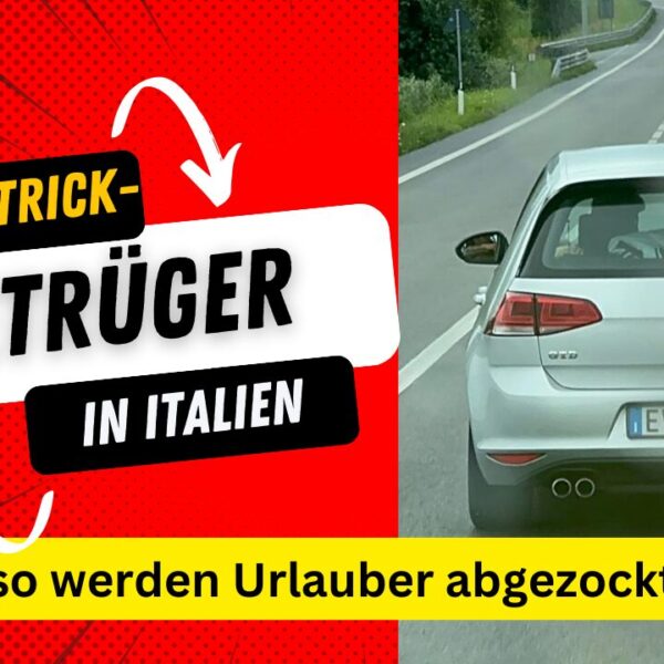 Spiegeltrick-Betrüger - so werden Urlauber in Italien abgezockt