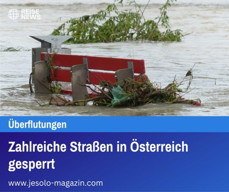 Zahlreiche Straßen in Österreich gesperrt