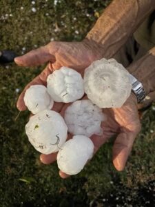 Hagelunwetter im Friaul