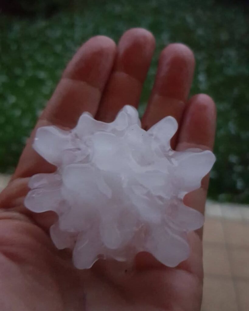 Hagelunwetter im Friaul